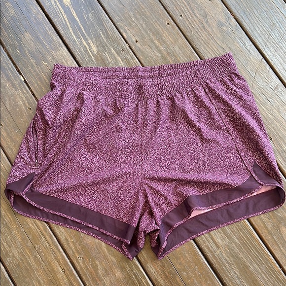 Athleta Printed Mesh Racer Run Short 4” - Picture 1 of 16